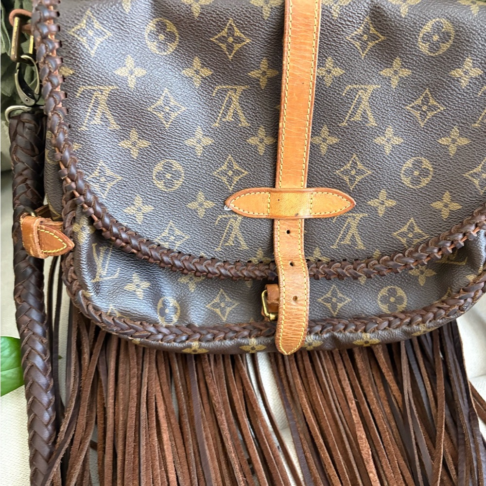 Custom Vintage Boho Satchel crossbody - Picture 6 of 15